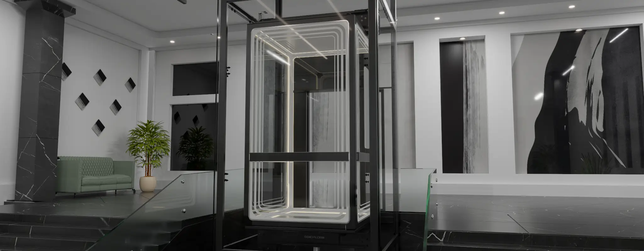 کابین آسانسور